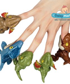 Mô hình khủng long mini, khủng long cắn tay, khủng long để bàn