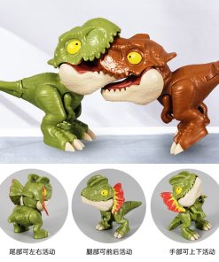 Mô hình khủng long mini, khủng long cắn tay, khủng long để bàn