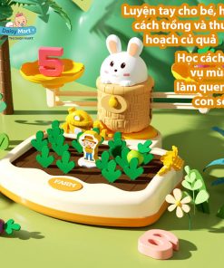 Bộ đồ chơi nông trại kèm cân thỏ cân bằng