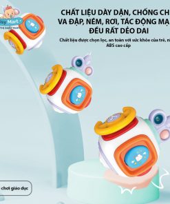 Hộp đồ chơi bận rộn Montessori 8 trong 1 luyện tay và trí não