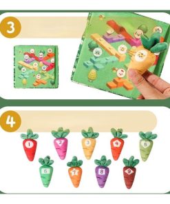 Bộ đồ chơi nông trại cà rốt bông