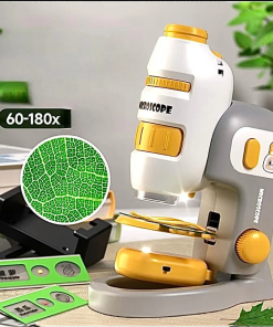 Đồ chơi kính hiển vi, kính hiển vi x60~ x200 lần, kính hiển soi vi tế bào