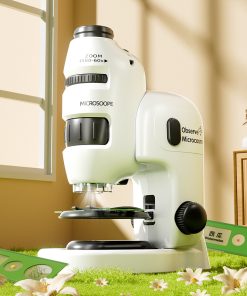 Đồ chơi kính hiển vi, kính hiển vi x60~ x200 lần, kính hiển soi vi tế bào