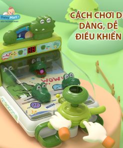 Đồ chơi bắn bi cá sấu, đồ chơi pinball bắn cá sấu, đồ chơi bắn bi tính điểm