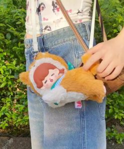 Túi mù Fluffy Dreamer, búp bê móc khóa Fluffy mềm mại dễ thương - Stack 8 không trùng