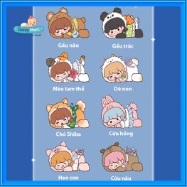 Túi mù Fluffy Dreamer, búp bê móc khóa Fluffy mềm mại dễ thương Fluffy Dreammer 3