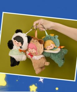 Túi mù Fluffy Dreamer, búp bê móc khóa Fluffy mềm mại dễ thương - Stack 8 không trùng