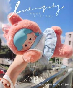 Túi mù Fluffy Dreamer, búp bê móc khóa Fluffy mềm mại dễ thương - 1 hộp ngẫu nhiên