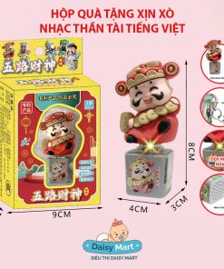 Móc khóa thần tài, móc khóa ngũ linh thần tài, 5 vị thần tài ngũ lộ Tiếng Việt