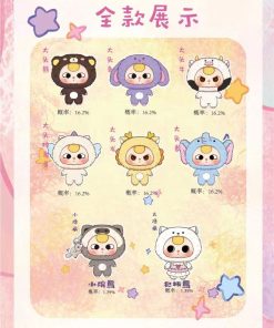 Búp bê Baby Three đầu to, túi xách quai chéo Baby Three