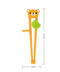 Đũa tập gắp cho trẻ em, đũa tập gắp có kẹp gỗ trợ
