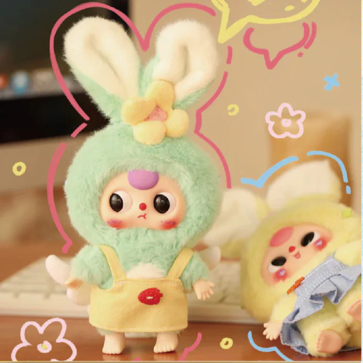 Baby Three Macaron Rabbit