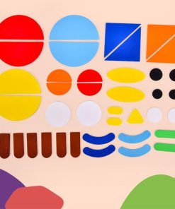 Đồ chơi xếp hình gỗ montessori 39 con vật, đồ chơi phát triển tư duy và tưởng tượng
