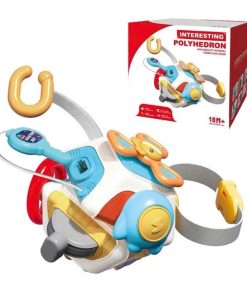 Hộp đồ chơi bận rộn Montessori 10 trong 1 luyện tay và trí não