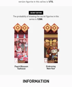 Wealthy Snake's New Year Celebration- Bộ sưu tập mô hình năm con rắn Pop mart secret box