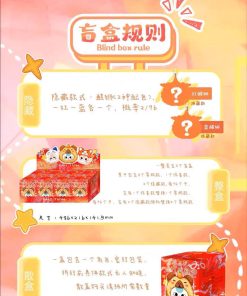 Hộp mù Baby Three V2 Zipper phiên bản tết, Blindbox Baby Three New Year Zipper - Stack 8 không trùng