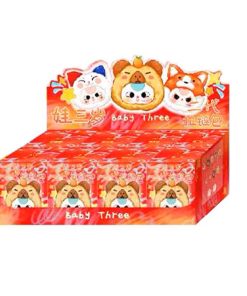Hộp mù Baby Three V2 Zipper phiên bản tết, Blindbox Baby Three New Year Zipper - Stack 8 không trùng