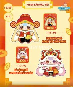 Hộp mù Baby Three phiên bản tết, Blindbox Baby Three New Year - Stack 8 không trùng