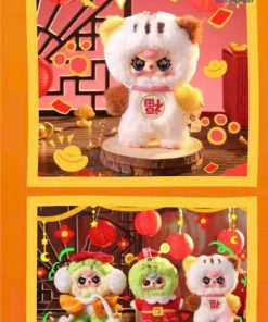 Hộp mù Baby Three phiên bản tết, Blindbox Baby Three New Year - Stack 8 không trùng