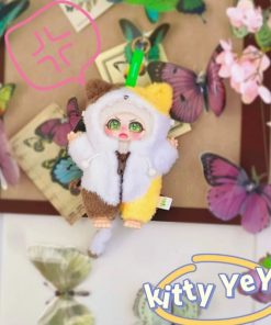 Blindbox búp bê Miffed Yeye, bé cóc mặc áo khoác thú - Stack 8 không trùng