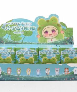 Blindbox búp bê Miffed Yeye, bé cóc mặc áo khoác thú - Stack 8 không trùng