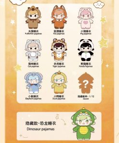 Búp bê Baby Billie ver 1 trong bộ đồ ngủ hình động vật