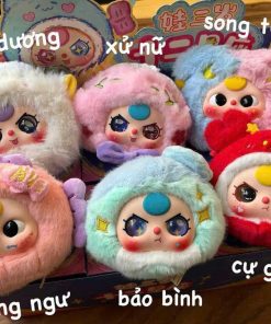Búp bê Baby Three 12 cung hoàng đạo, Blindbox baby Three cung hoàng đạo - Stack 6 không trùng
