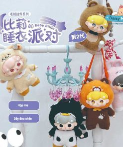 Búp bê Baby Billie ver 2 trong bộ đồ ngủ hình động vật có dây đeo