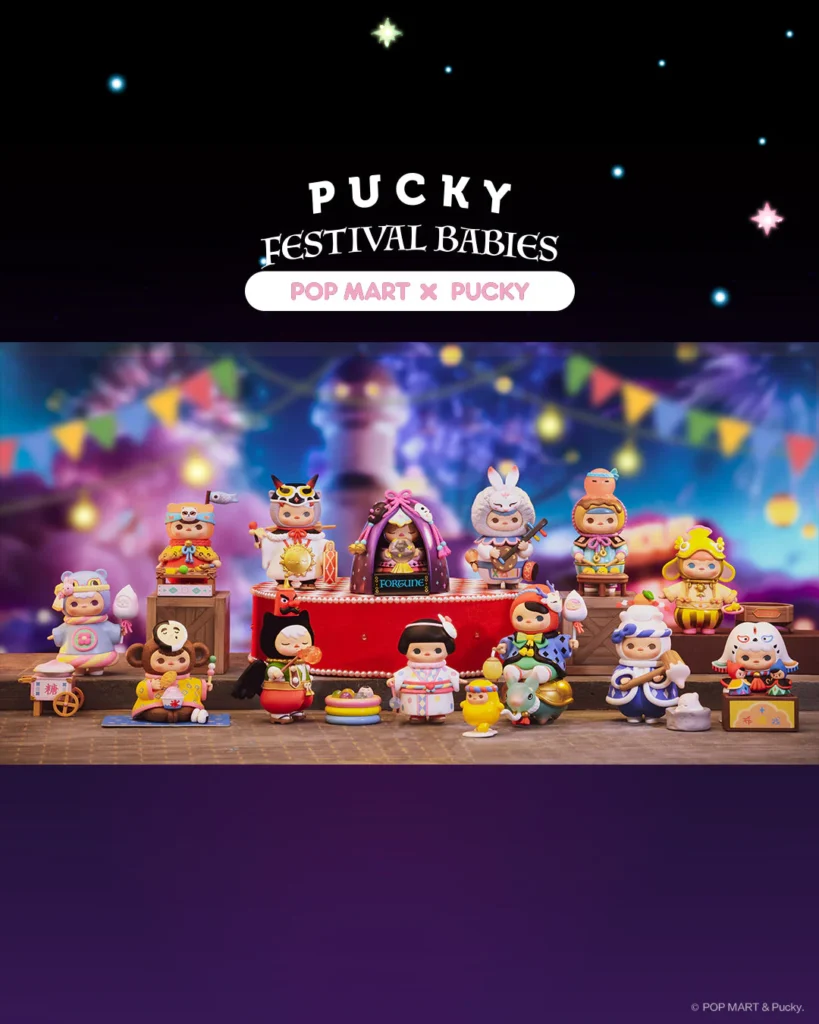Dòng sản phẩm Pop Mart Pucky