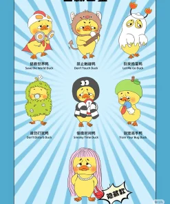 Blindbox Upset Duck Born this way duck v3