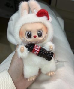 The monsters Coca cola Series Vinyl Face - Labubu coca cola