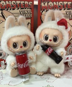 The monsters Coca cola Series Vinyl Face - Labubu coca cola