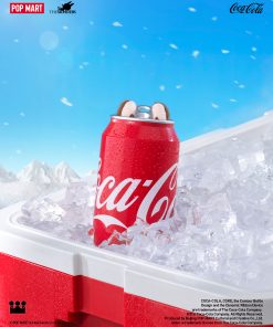 The monsters Coca cola Series Vinyl Face - Labubu coca cola
