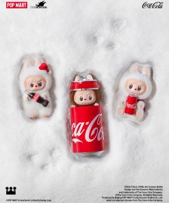 The monsters Coca cola Series Vinyl Face - Labubu coca cola