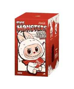 The monsters Coca cola Series Vinyl Face - Labubu coca cola
