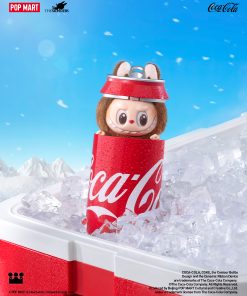 The monsters Coca cola Series Vinyl Face - Labubu coca cola