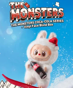The monsters Coca cola Series Vinyl Face - Labubu coca cola