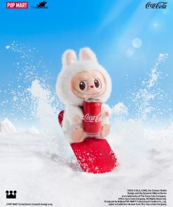 The monsters Coca cola Series Vinyl Face - Labubu coca cola