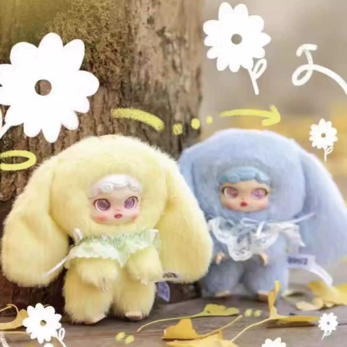 Baby three Noci (1) Búp bê Baby Three Noci - Rabbit Kingdom plush blindbox