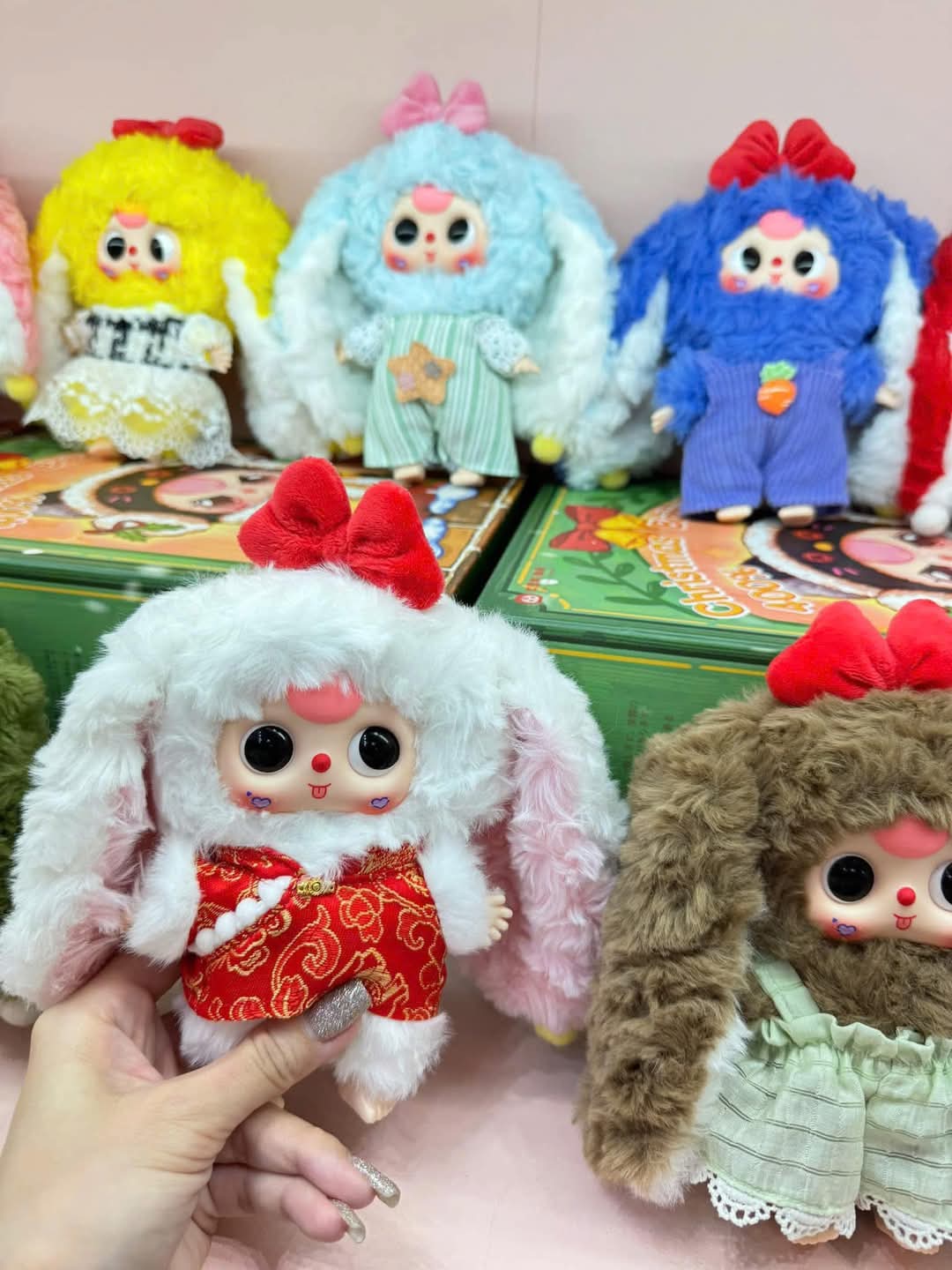 baby three macaron v2 (2) Túi mù Macaron v2, Baby Three thỏ trở về