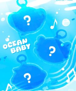 Blindbox Yooki V5 Hải sản, Yooki Ocean Baby (sẵn hàng 17/3)