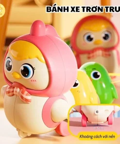 Đồ chơi gà chạy cót nối đuôi nhau cho trẻ em