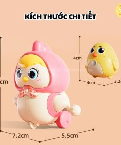 Đồ chơi gà chạy cót nối đuôi nhau cho trẻ em