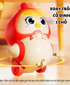 Đồ chơi gà chạy cót nối đuôi nhau cho trẻ em