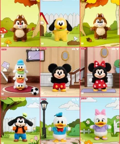 Popmart Mickey Family Cute Together Keychain