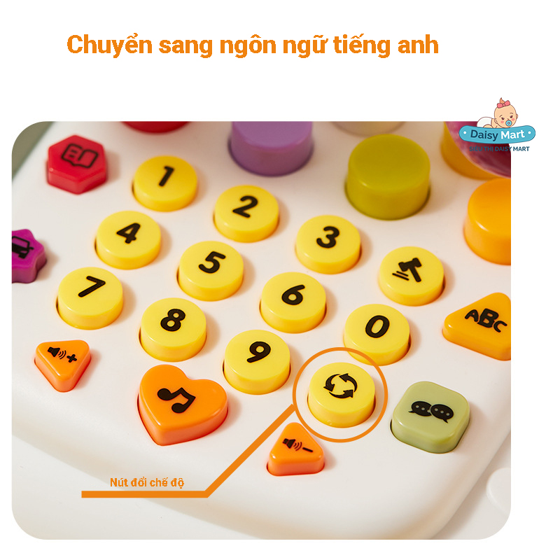 Điện thoại thỏ để bàn Đồ chơi điện thoại thỏ để bàn kèm đàn và phát nhạc