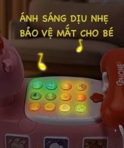 Đồ chơi điện thoại hươu cao cổ kết hợp ô tô