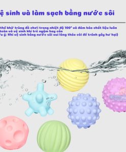Bóng xúc giác có thể vệ sinh bằng nước sôi