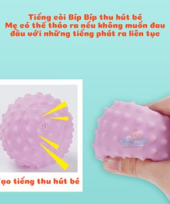 Bóng xúc giác có còi gây sự chú ý ở trẻ