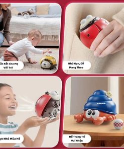 Đồ chơi máy thổi bóng lơ lửng hình bọ rùa